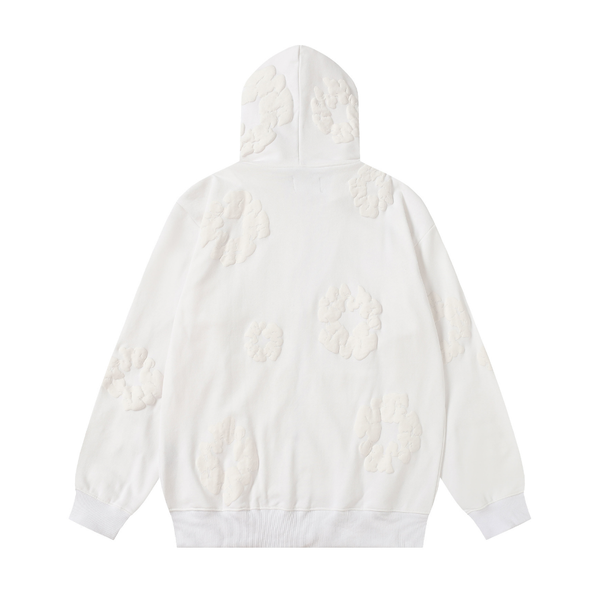 Denim Trs Zip Hoodie