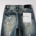 Purple Gradient Blue Jeans