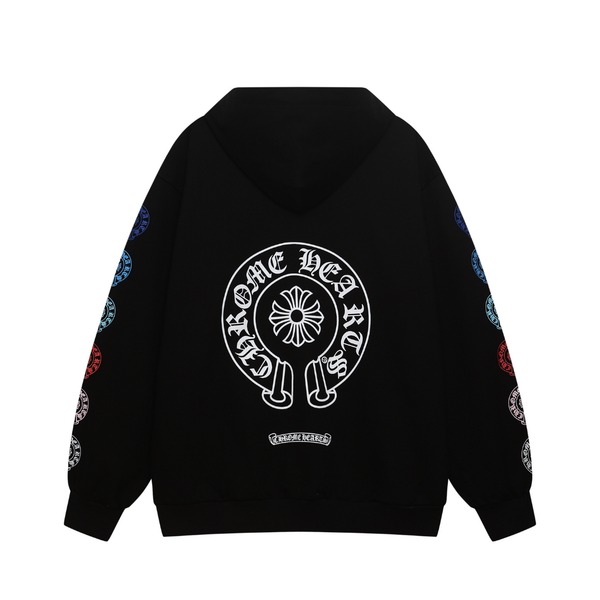 Chrome Zip Hoodie