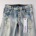Purple Gradient Light Blue Jeans
