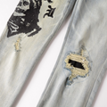 Amr Logo Black Jeans