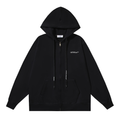 Off-W Monogram Zip Hoodie