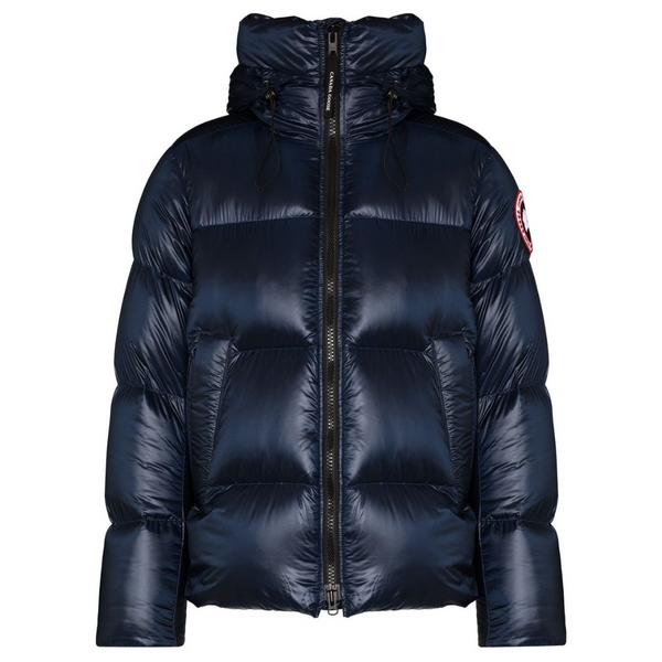 Goose Navy Puffer Jacket