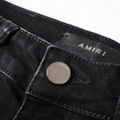 Amr Black Bandana Camo Jeans