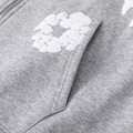 Denim Trs Zip Hoodie