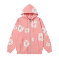 Denim Trs Zip Hoodie