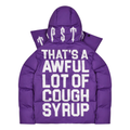 Decoded Puffer Purple Jacket