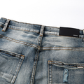 Amr Black Staggered Jeans