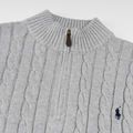 Polo Half Zip Sweater