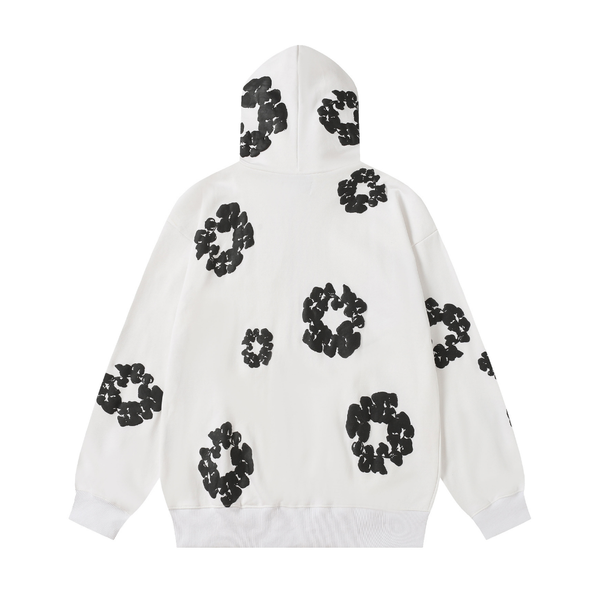 Denim Trs Zip Hoodie