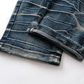Amr Black Staggered Jeans