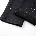 Amr Staggered Logo Jeans