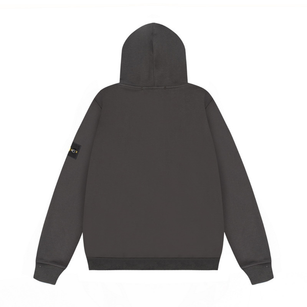 Monogram Zip Hoodie