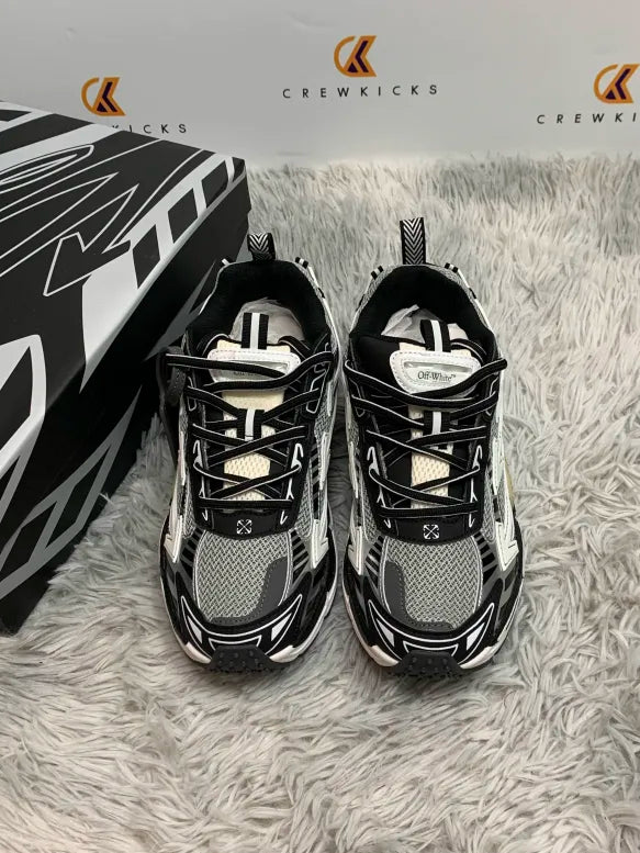 OFF-WHITE Be Right Back Blue Silver white